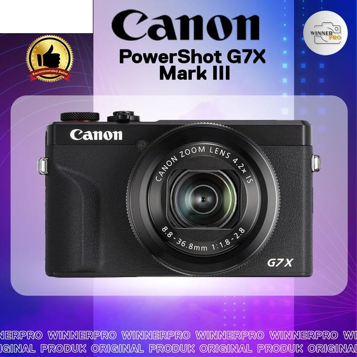 CANON POWERSHOT G7X MARK III - KAMERA CANON G7X MARK III