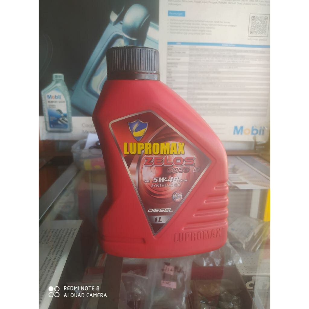 Lupromax Zelos 5000 Diesel 5W-40 CI4 Synthetic oil