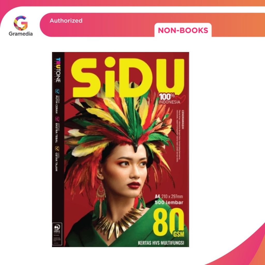GRAMEDIA BALI-Kertas SIDU 80gram A4