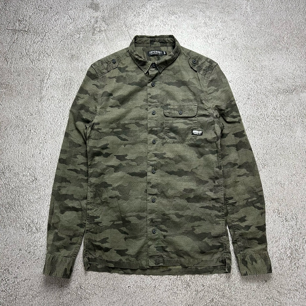 KEMEJA SUPERDRY CAMO ORIGINAL