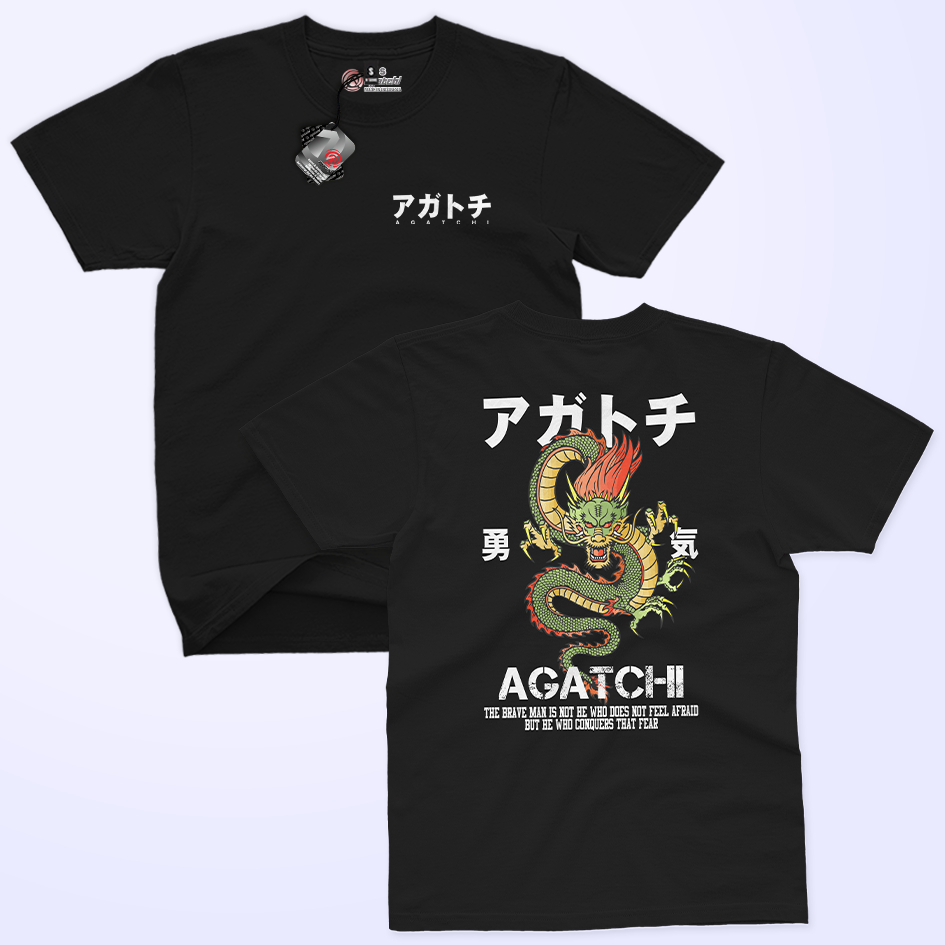Baju Kaos Atasan Anak Laki-Laki Agatchi Dragon Naga Pemberani