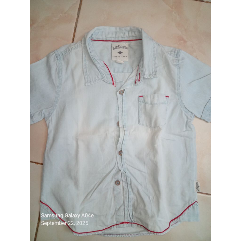 pl kemeja lee cooper anak