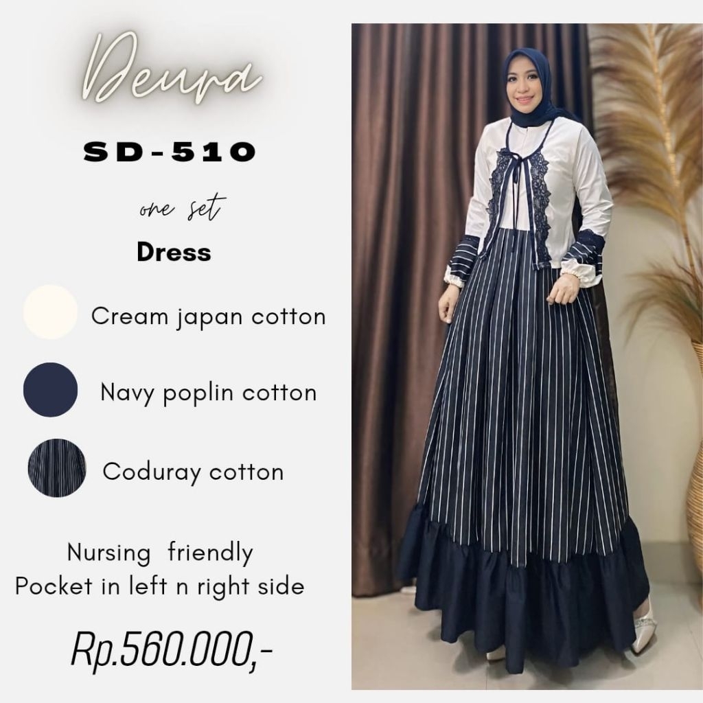 Deura Set Dress SD-510