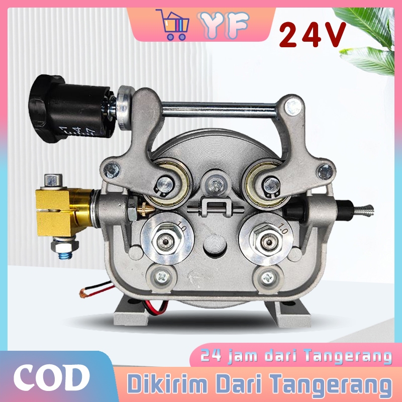 24V Wire Feeder Motor Dual Drive Wire Feed Assembly Alat Welding Wire Feeder