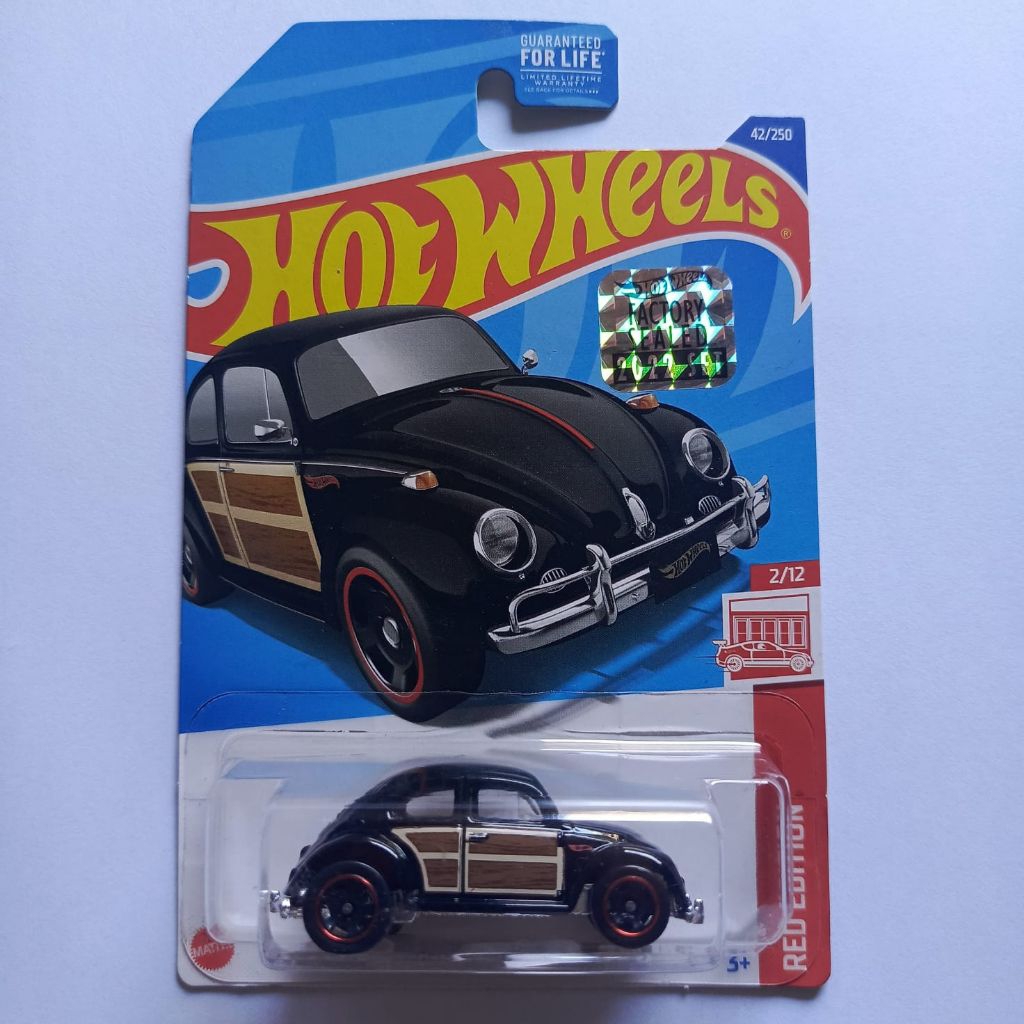 hot wheels hotwheels volkswagen beetle merah red edition