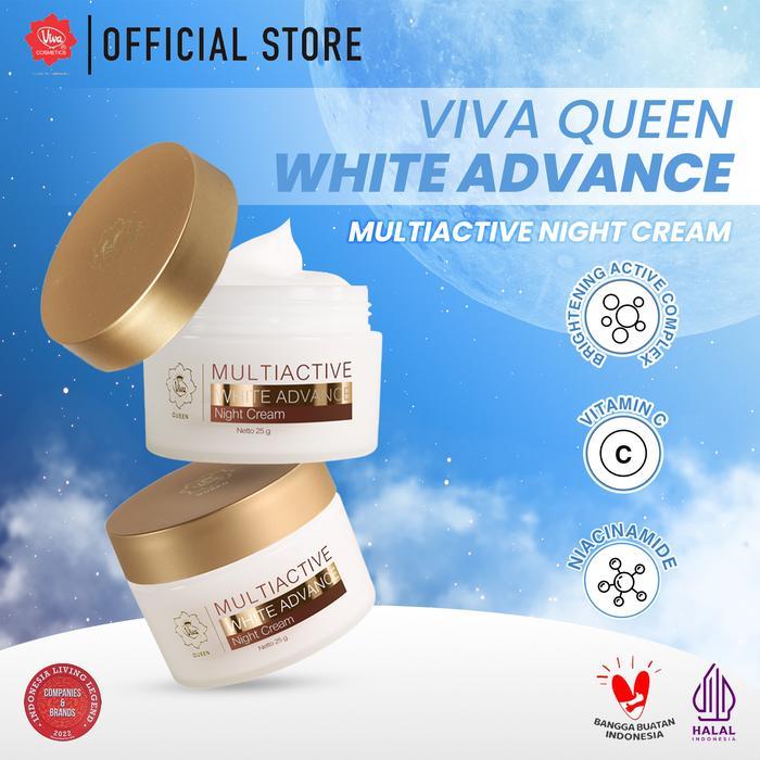 Viva Queen VIT C ACTIVE White Advance Night Cream with Niacinamide (BRIGHTENING, WHITENING & GLOWING