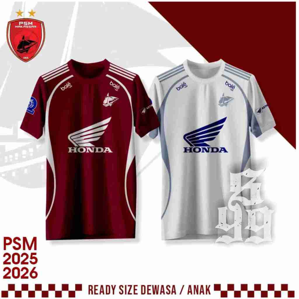 Jersey PSM Makassar 2025-2026 Free Nickname dan No - S99JERSEY