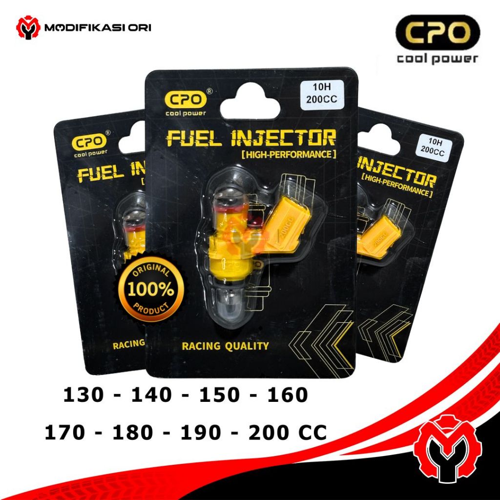 INJEKTOR HONDA CPO Cool Power Injector / Injektor Racing 130CC 140CC 150CC 160CC 180CC 200CC