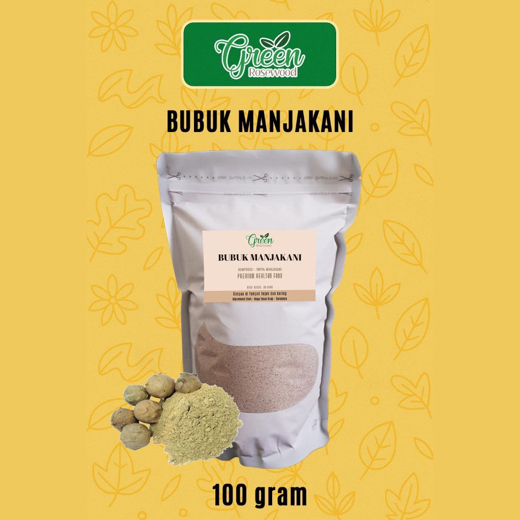 BUBUK MANJAKANI ASLI / MANJAKANI BUBUK MURNI / BUBUK MANJAKANI / BUBUK BUAH MAJAKANI