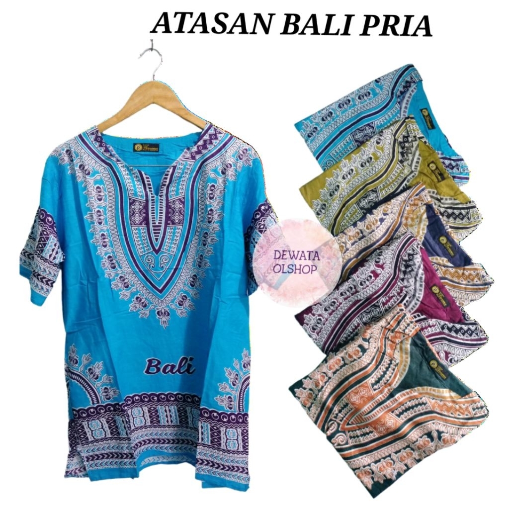 Atasan Bali Pria Dashiki Murah