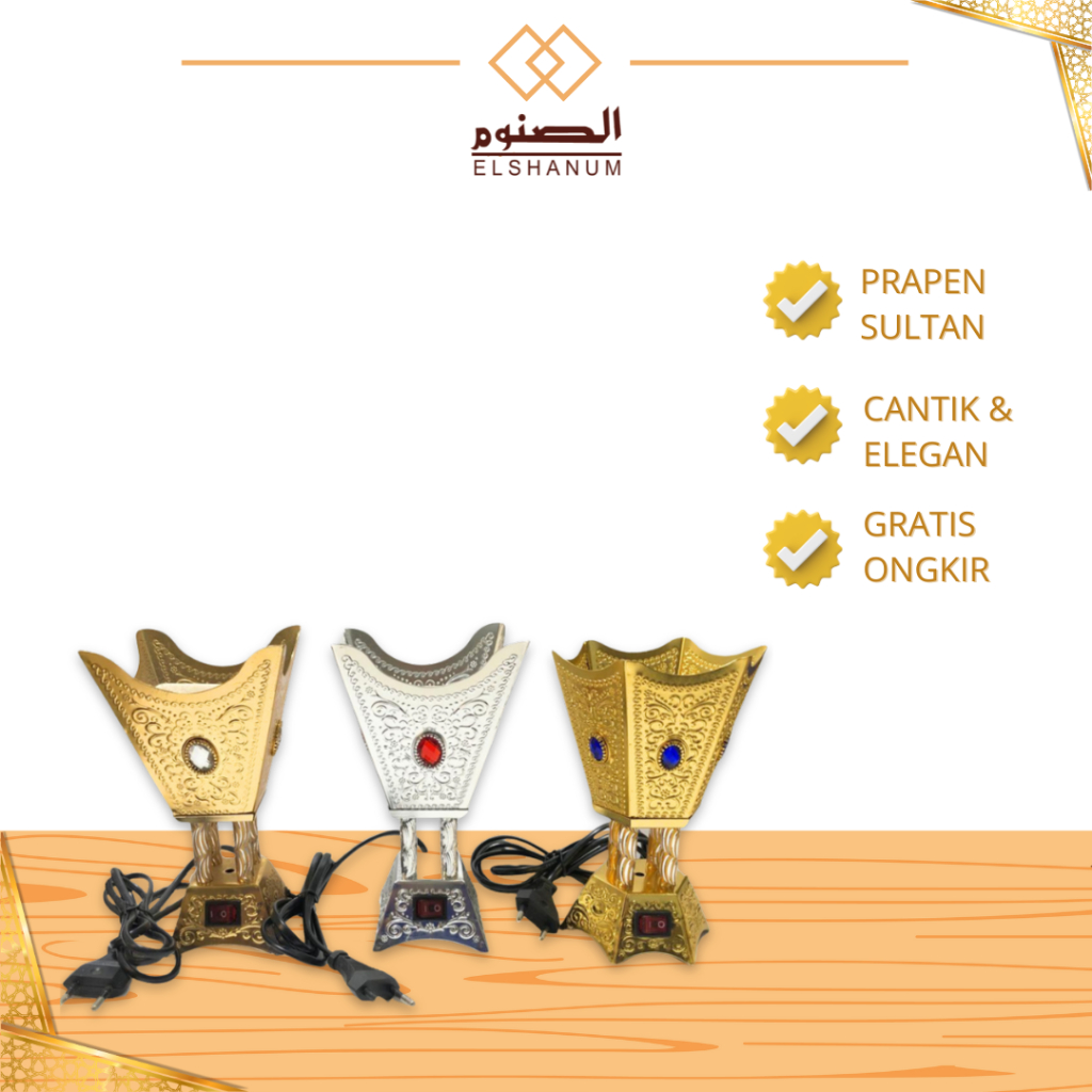 Mabkhara Elektrik/Tempat pembakaran bukhur Elektrik/Praven Elektrik shabani store