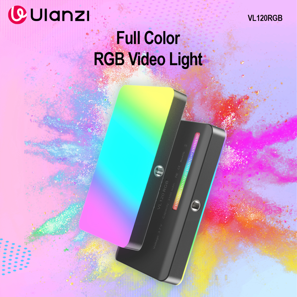 Ulanzi VIJIM VL120 RGB Lampu LED Video Light