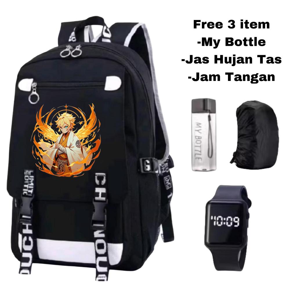 Tas Ransel Anime-Tas Sekolah Anime-Tas Ransel Unisex-Tas Ransel Pria Wanita-Tas Remaja Anime-Tas Nar