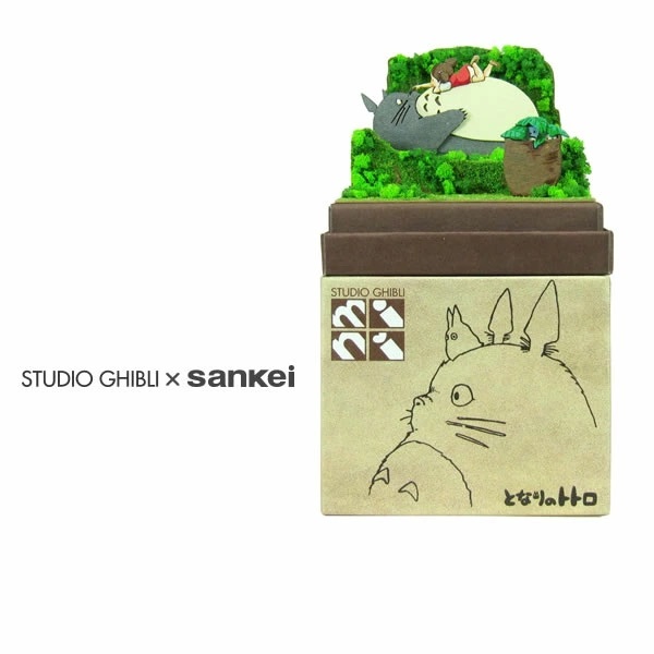 Sankei Miniatuart Studio Ghibli My Neighbor Totoro Mei Pajangan Mini Diorama Limited Edition
