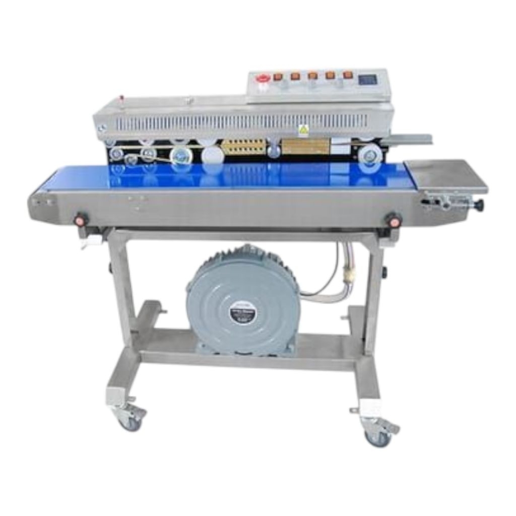 Mesin sealer/penyegel continue dbf1000 + Blower pingisi udara