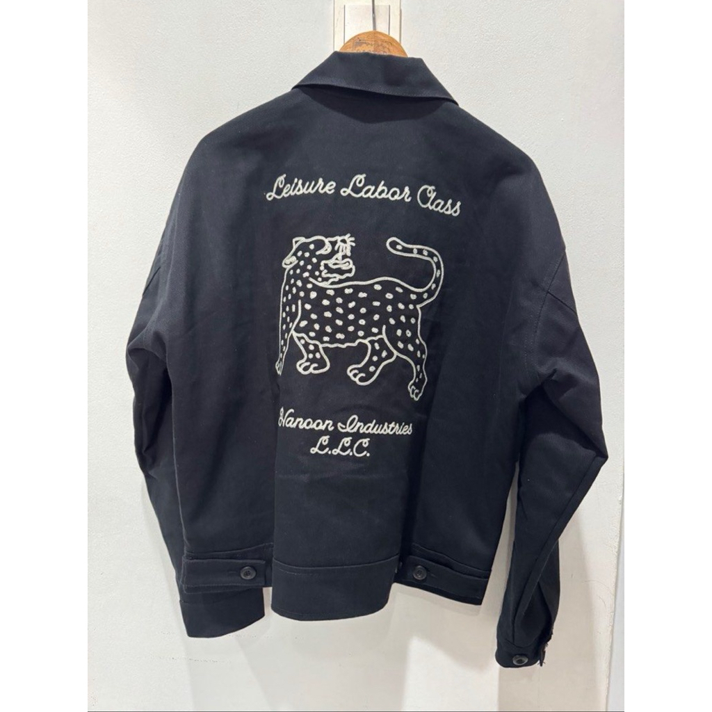 Work Jacket Hanoon Industries Cheetah White
