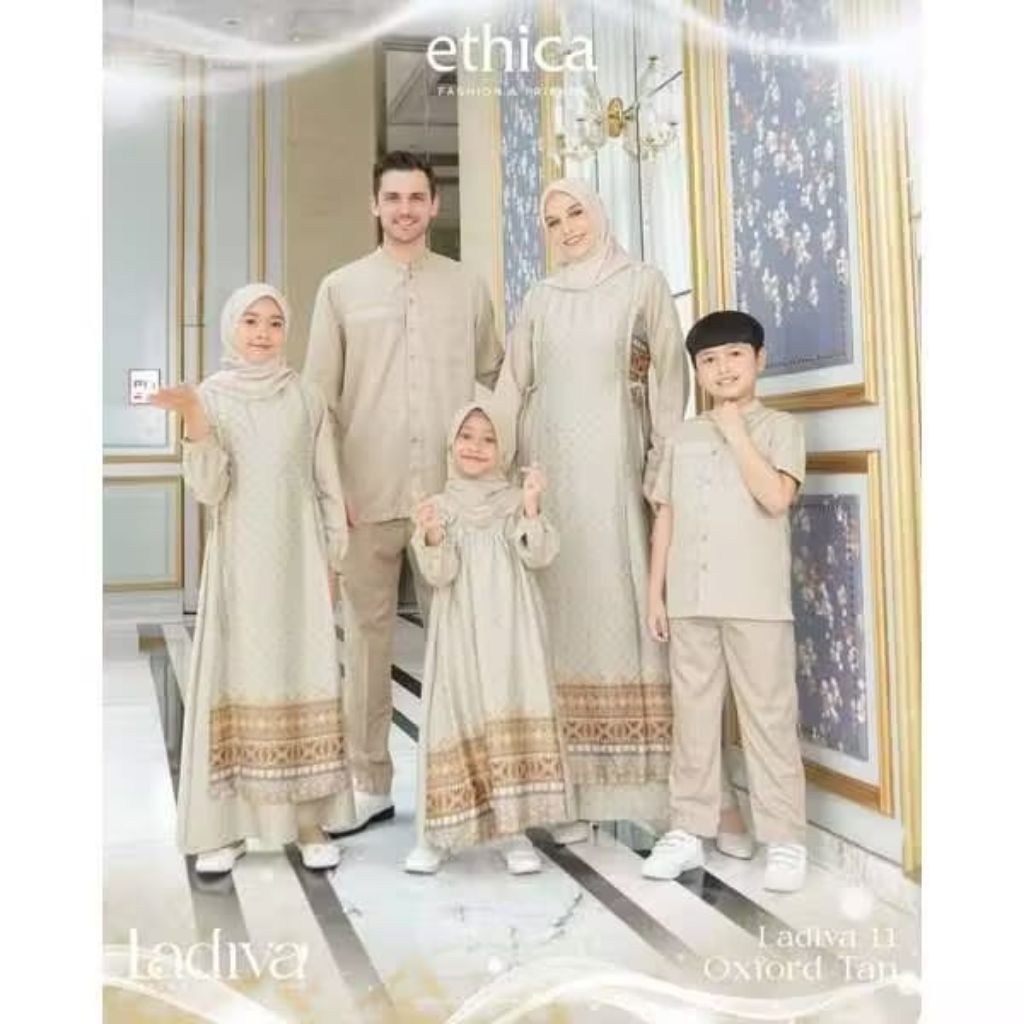 GAMIS ETHICA LADIVA 11 OXFORD TAN BY ETHICA_GAMIS ETHICA TERBARU_GAMIS ETHICA SIMPEL ELEGANT TERBARU