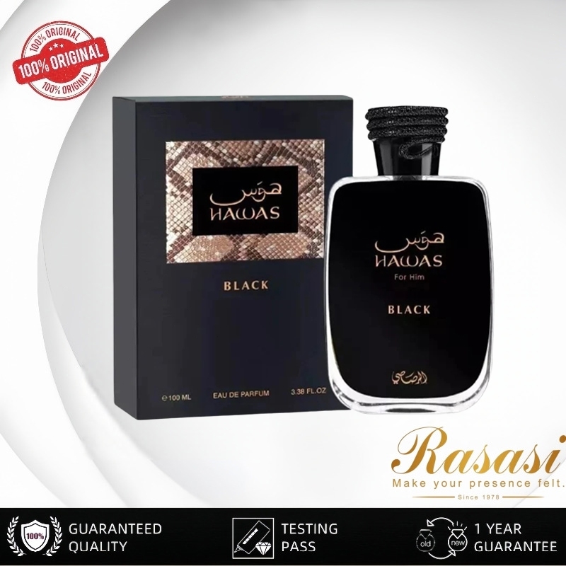 Rasasi Hawas Black Edp 100ml,Rasasi Official Store,Rasasi Hawas,Rasasi Parfum,Rasasi Its Essential,R