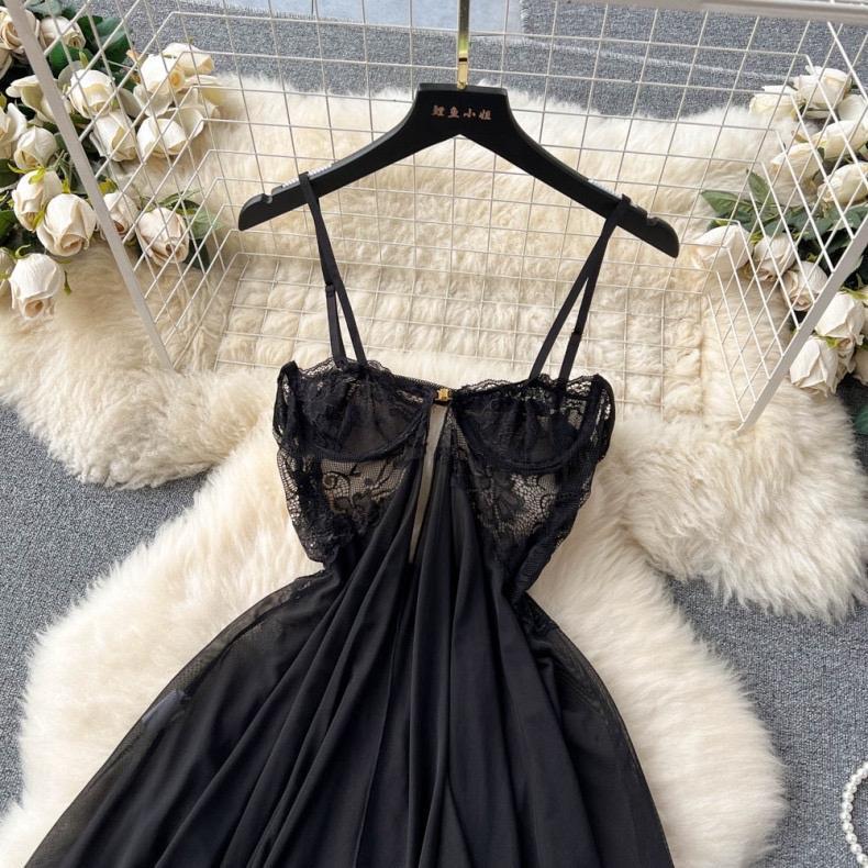 TERLARIS PROMO Grosir Lingerie Sexy Dress Nilon Transparan Baju Dewasa Wanita BabyDoll / Baju Sexy