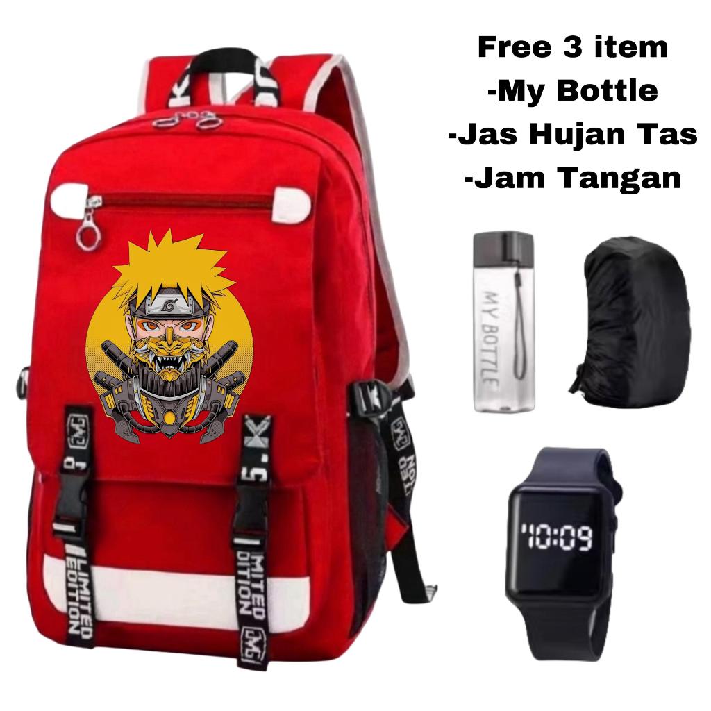 tas sekolah Naruto-tas anak karakter anime Naruto