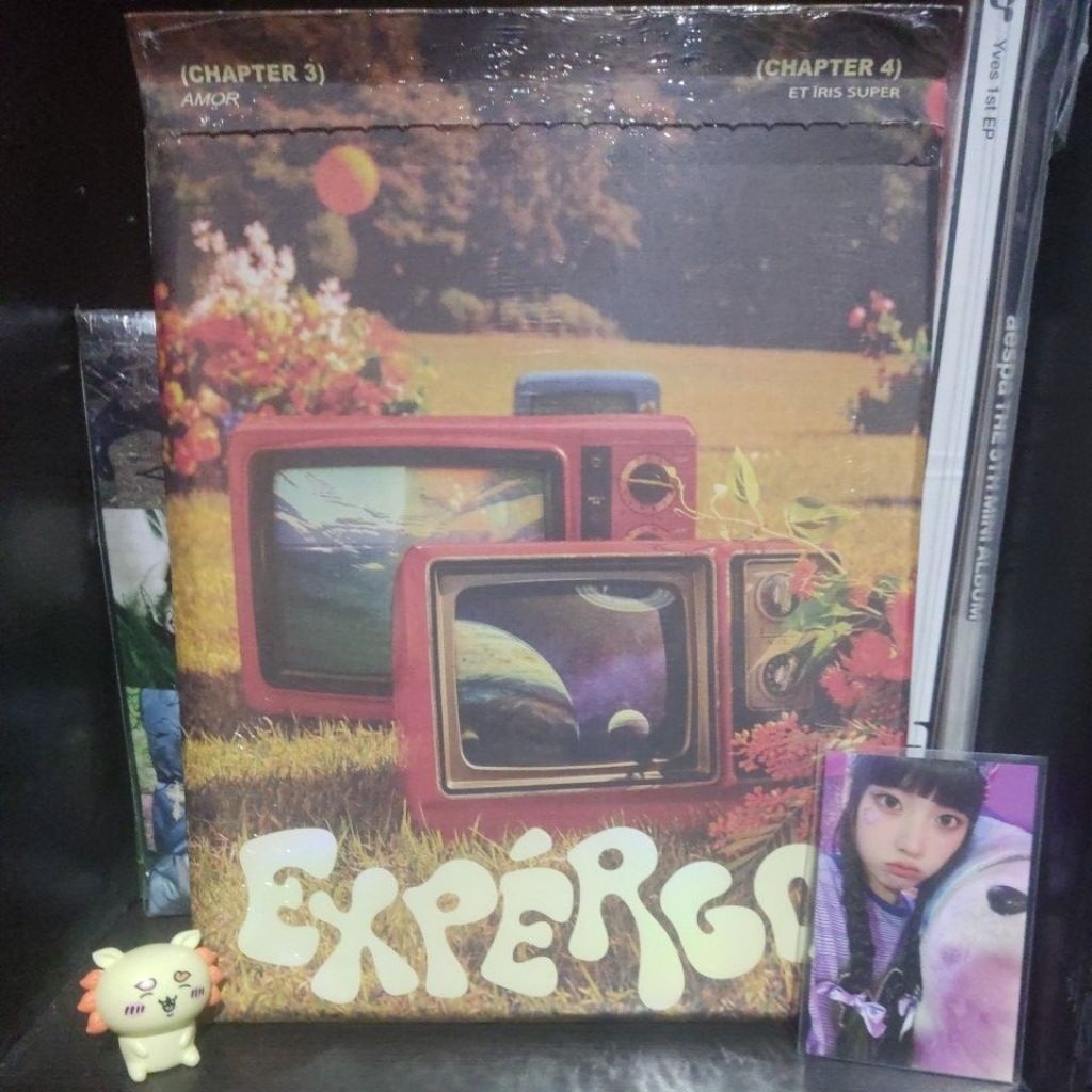 CD NMIXX- Expergo (B ver. - SEALED) + PC Jiwoo Loppi HMV Bonus [CEK DESKRIPSI]