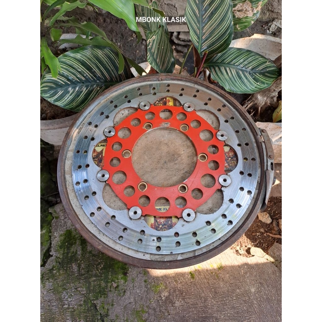 piringan cakram disc brake floating PSM 320 mm tiger 2000 lama lawas megapro piringan cakram psm 320
