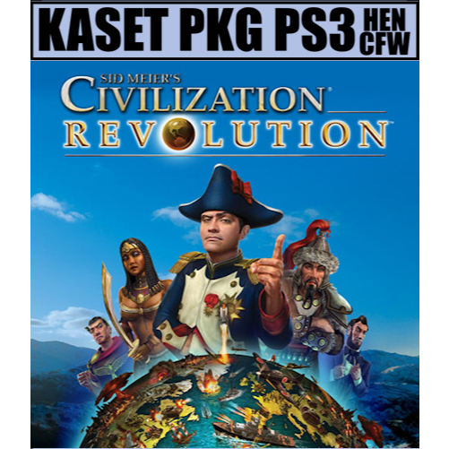 Kaset pkg ps3 Sid Meiers Civilization Revolution