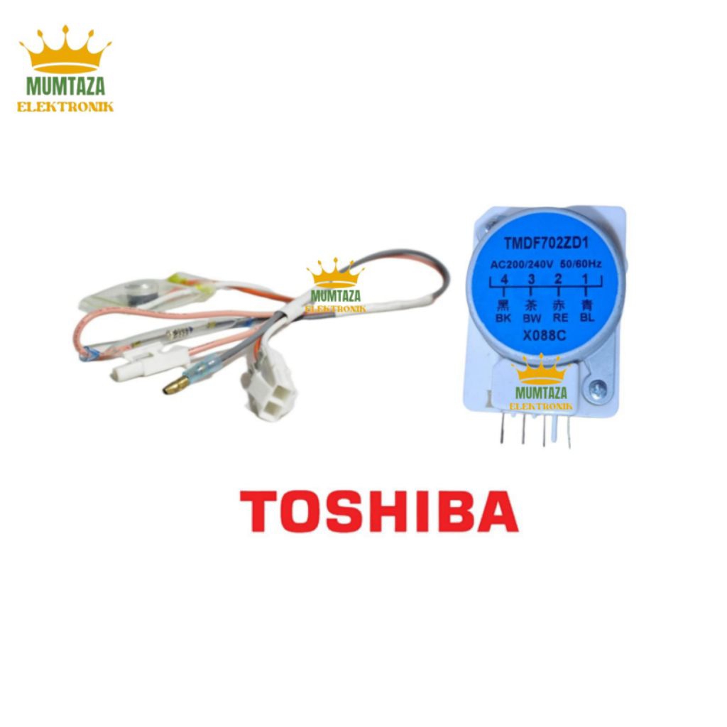 Timer kulkas + Defrost kulkas Toshiba / timer kulkas + fuse Pius kulkas Toshiba / timer kulkas + bim