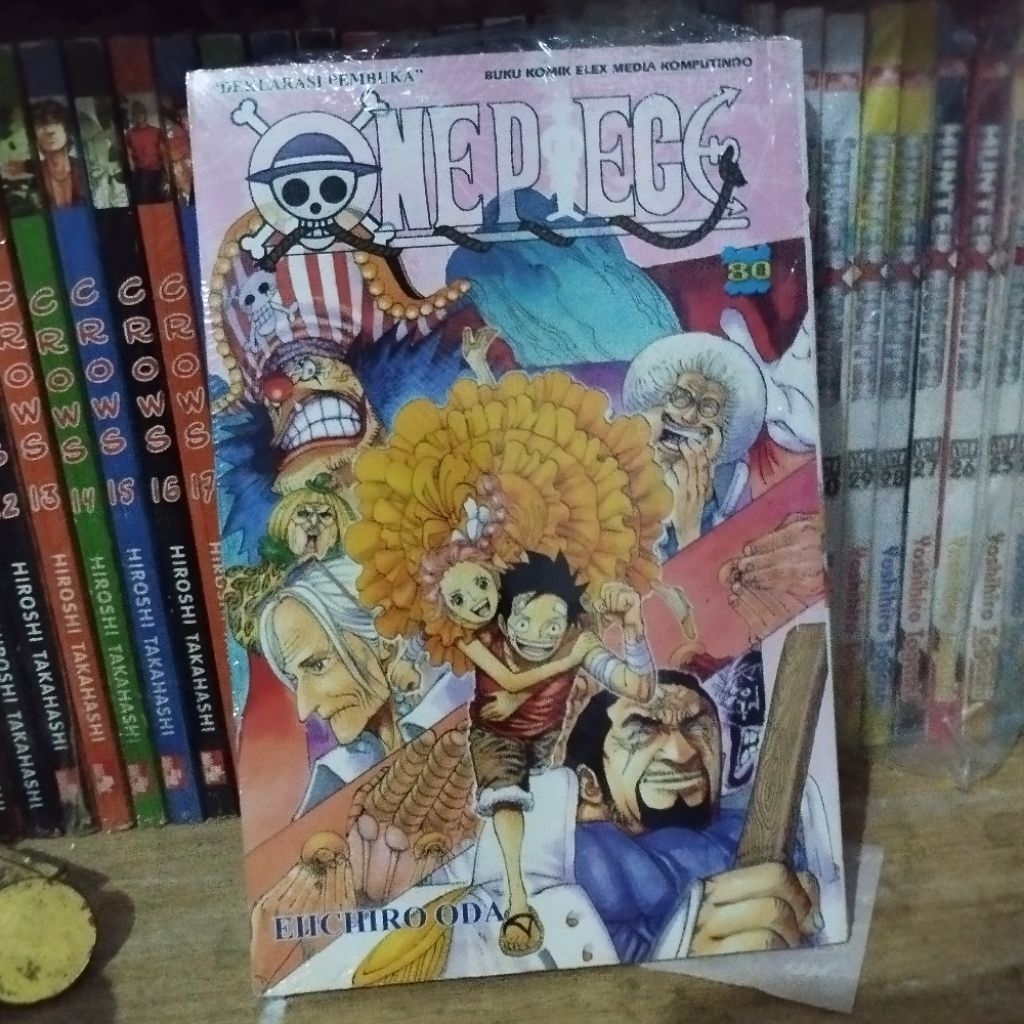 Komik pesanan Mbak tia One piece vol 80 kolpri