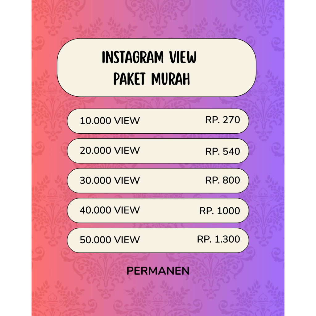 View Reels Instagram Permanen Viewers Reels Instagram Murah Beli Views IG Indonesia - InstaHub