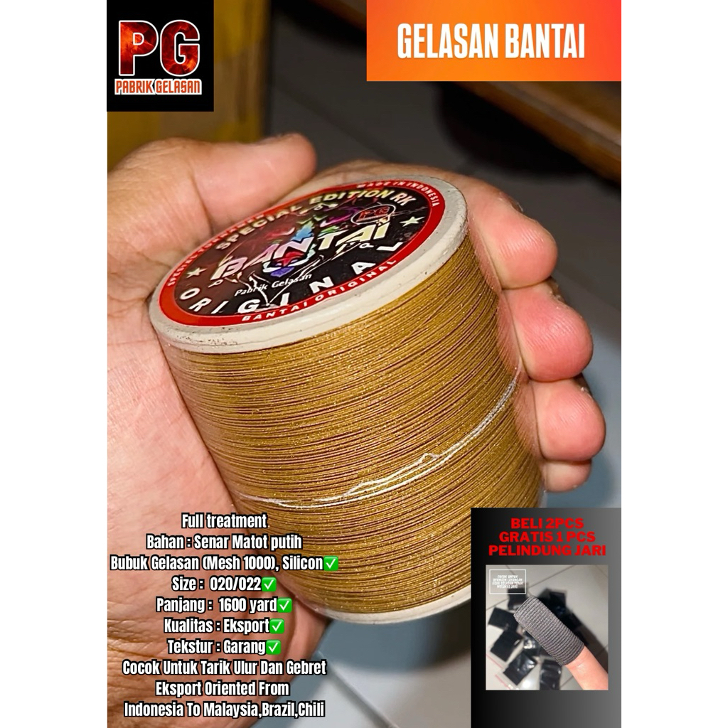 Gelasan Bantai MATOT 1600yard 022 ( Asli Original)