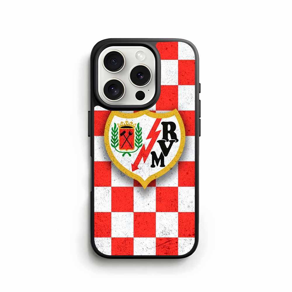Case Casing Softcase iphone 17 16 15 14 13 12 11 Pro Air Max Mini Plus X Xs Max XR Rayo Vallecano