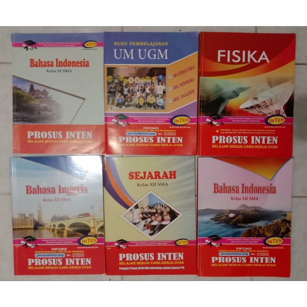 Buku & Soal-Soal INTEN 2025