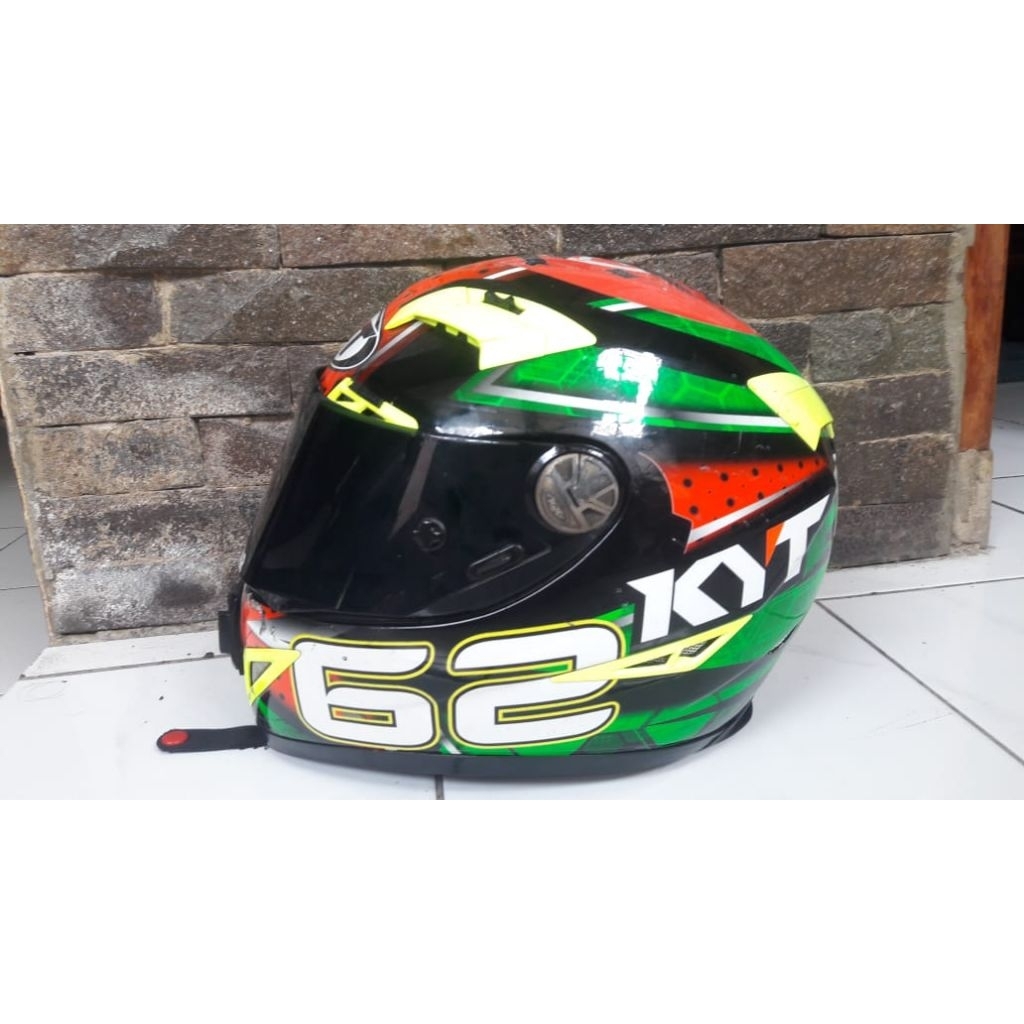 helm KYT c5 race size XL fit L
