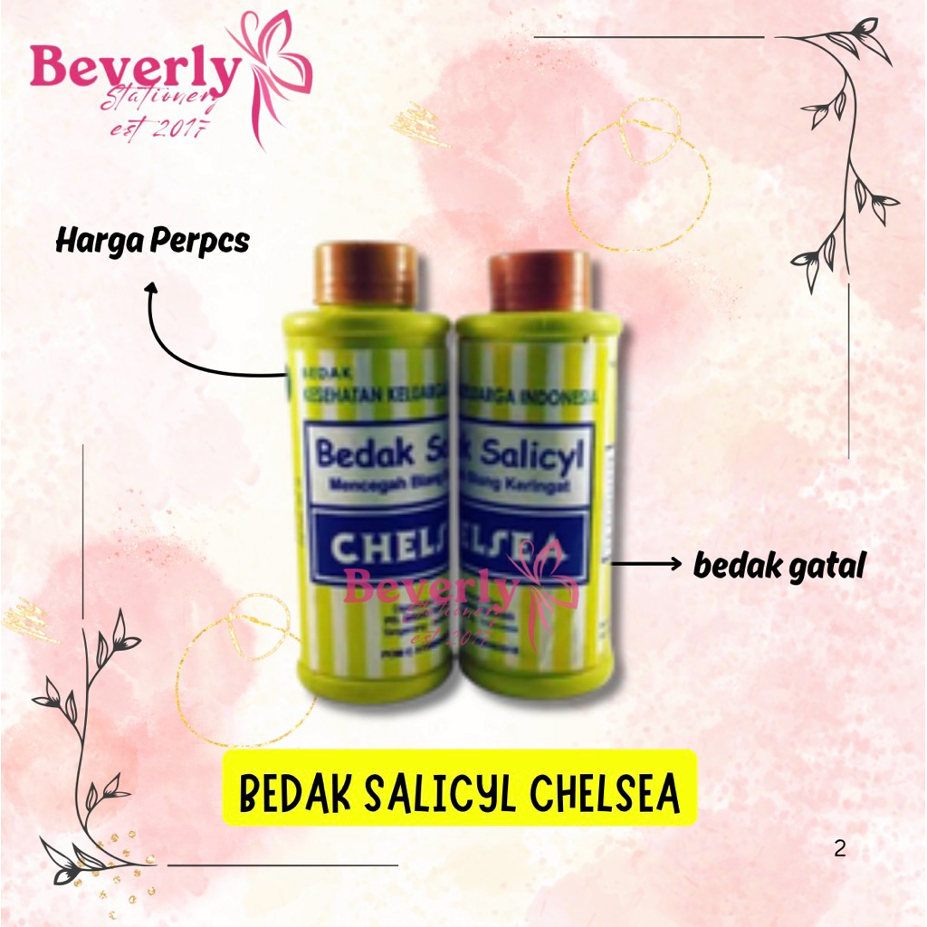 [ECER] BEDAK GATAL SALICYL CHELSEA / BEDAK GATAL