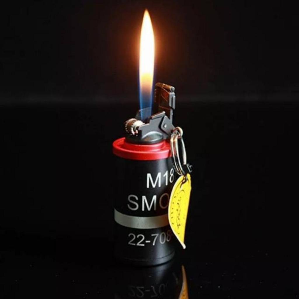 Korek Api Gas Model Granat Smoke M-18 Mini