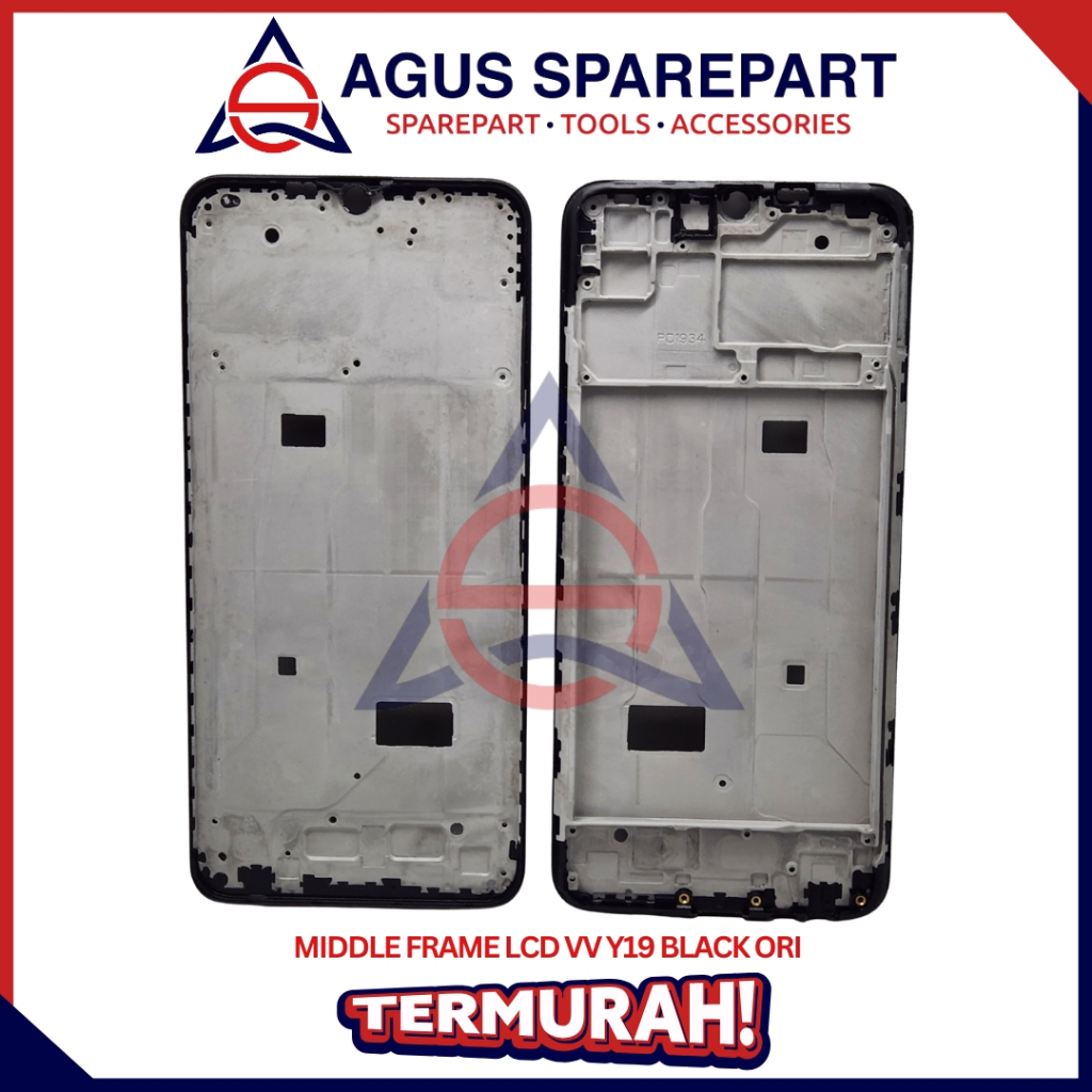 MIDDLE FRAME LCD VIVO Y19 ORI / DUDUKAN LCD