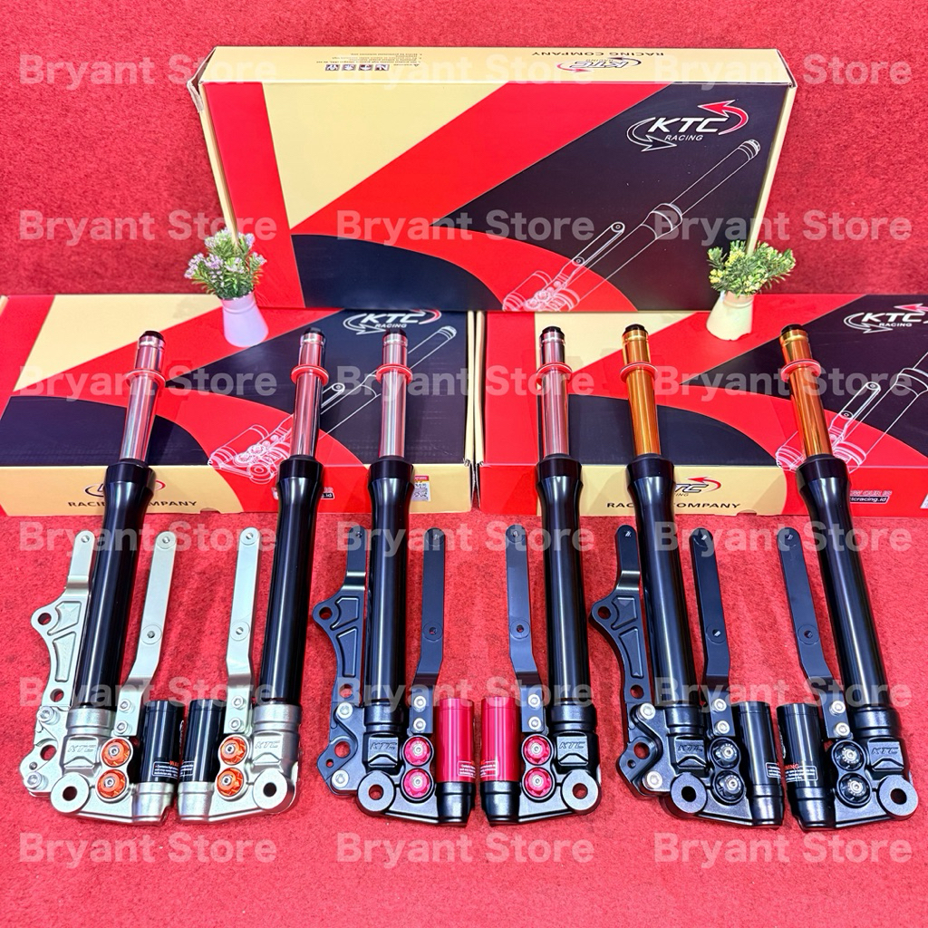 SUSPENSION SHOCK BREAKER DEPAN TABUNG KTC RACING MATRIX 430M ORIGINAL UP SIDE DOWN AEROX OLD AEROX N