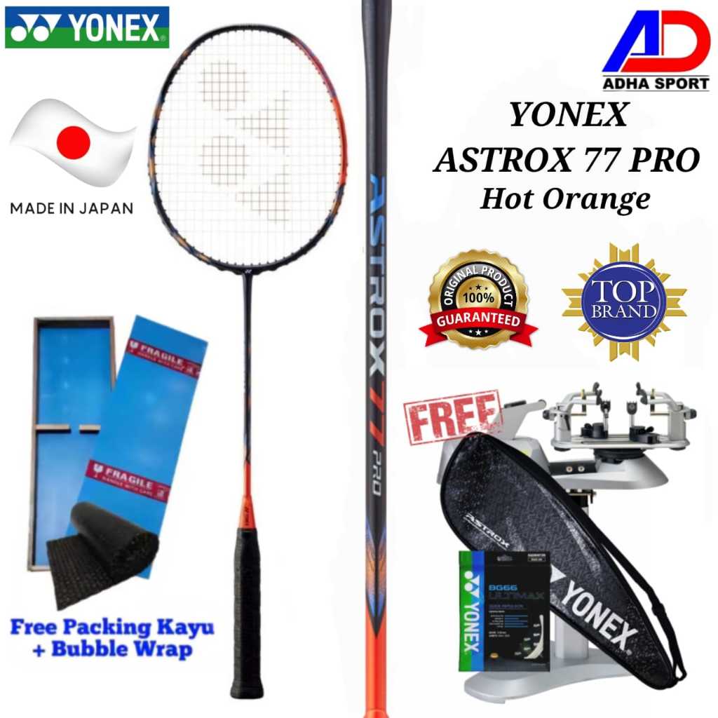 Raket Badminton Yonex Astrox 77 Pro Original JAPAN Raket Bulutangkis