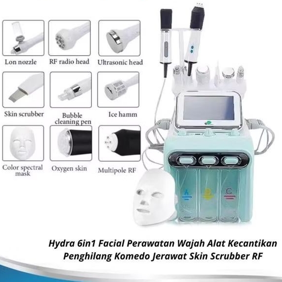Alat Hydrapeel 6in1 Profesional use Machine Alat Hydra 6in1 New 2020