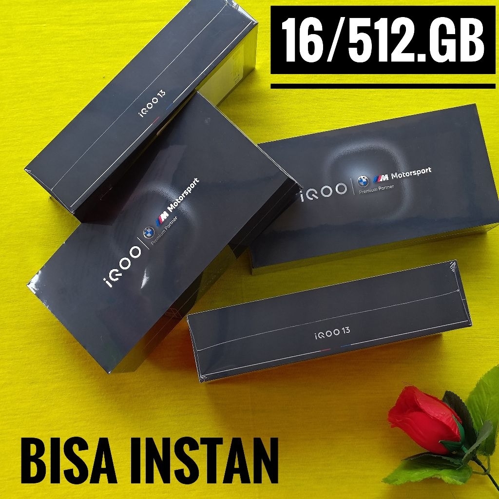 New iqoo 13 16/512GB | 12/256GB Garansi Resmi Indonesia