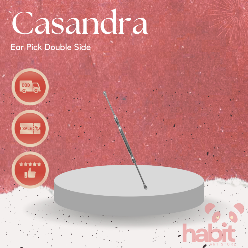 Casandra Ear Pick Double Side Korek Kuping Dua Sisi