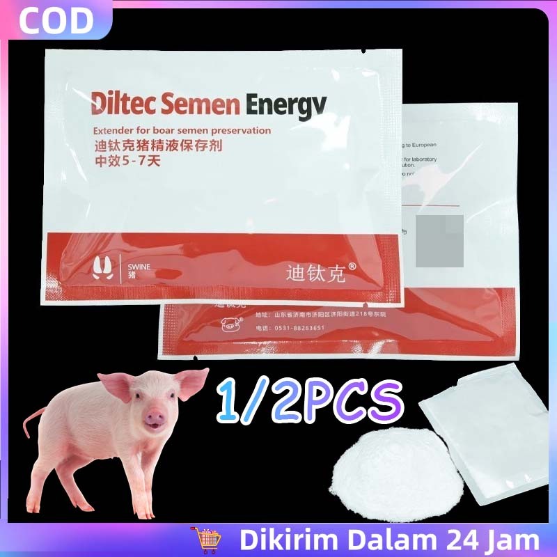 Semen Booster Utk Babi Boar Semen Extender Semen Life Energy Pengencer Sperma Babi 5-7 Days Long Ter