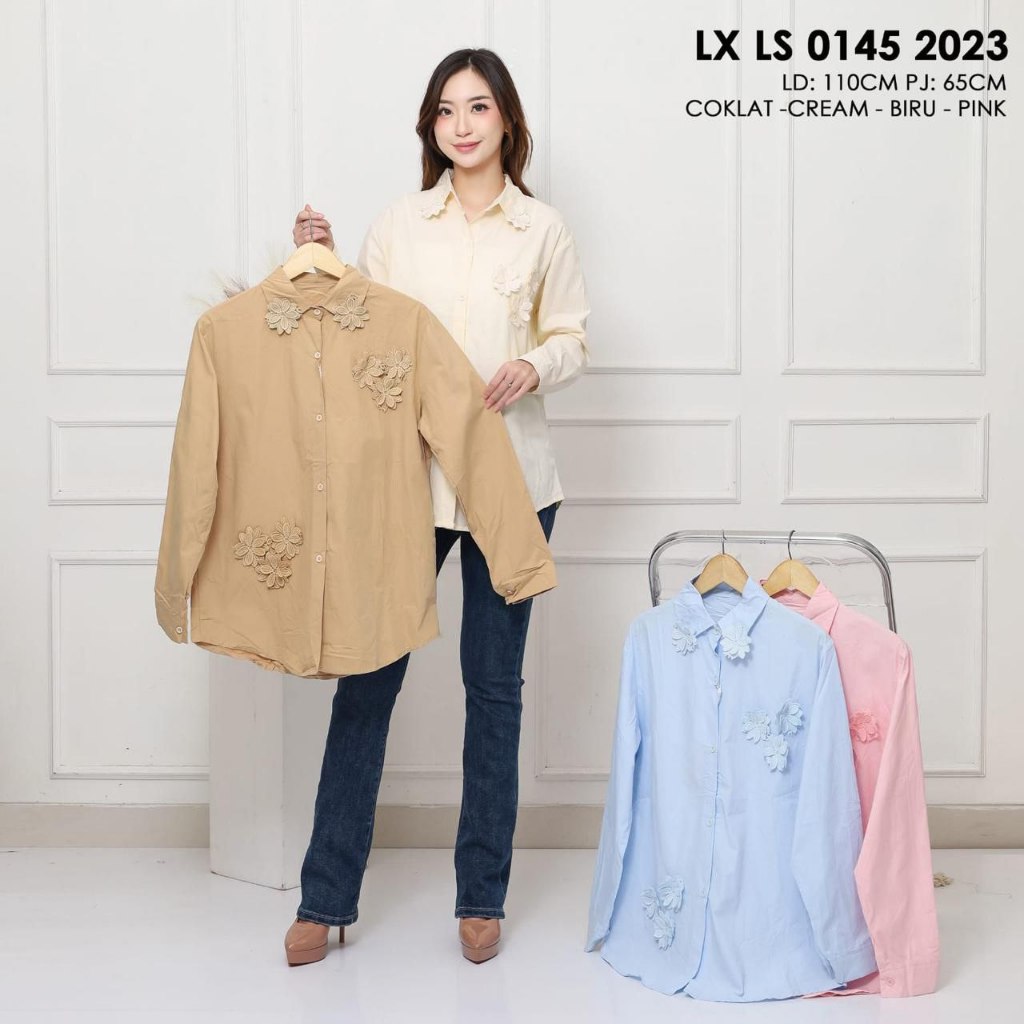 blouse/kemeja wanita,baju bangkok,katun import premium