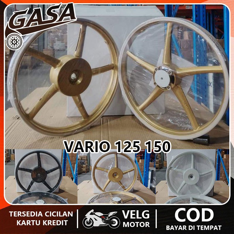 VELG PALANG Sanca RING 17 Untuk Click Vario 125/150, Pcx 150 Old Velg Racing Ukuran Set 140*17 160*1