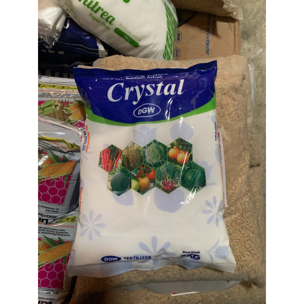pupuk kno3 putih CRYSTAL 2kg untuk pembuahan