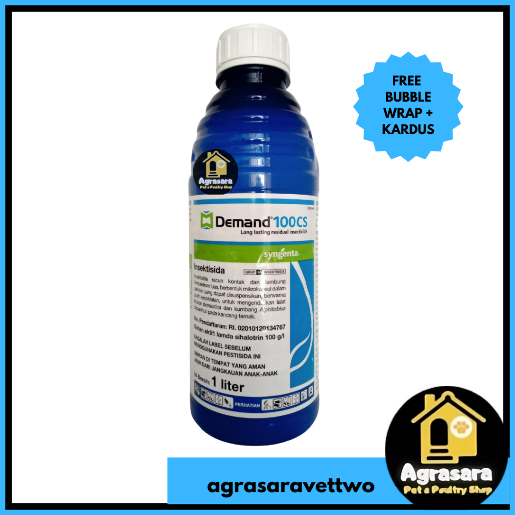 Demand 100 cs 1 Liter LIKE AGITA 400 -Insektisida Anti Rayap dan Lalat