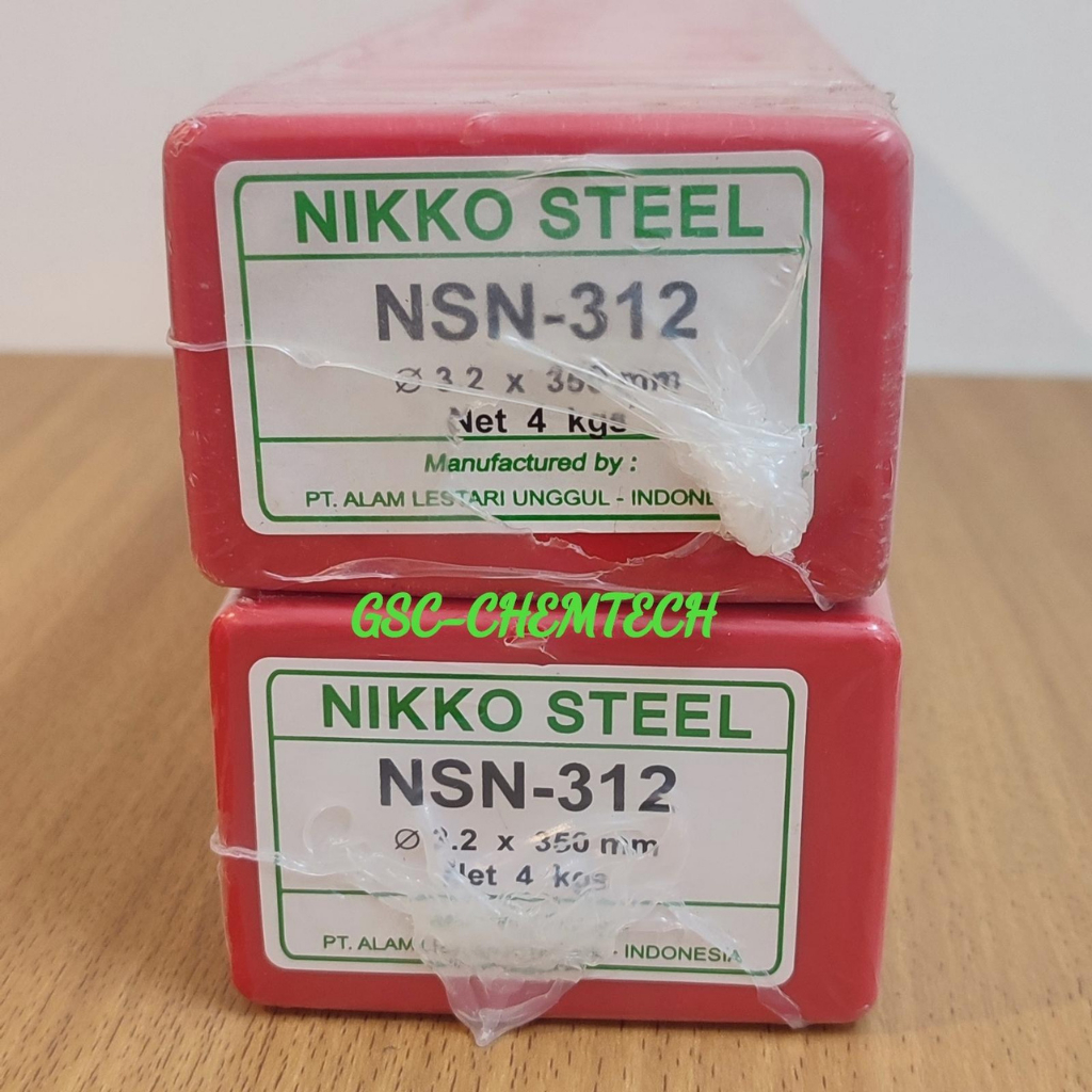 Kawat Las Stainless Steel Nikko Steel NSN-312 3,2MM