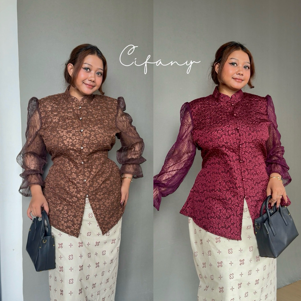 SELYA KEBAYA JUMBO - Kebaya Plus Size - Kebaya Big size - kutu baru jumbo