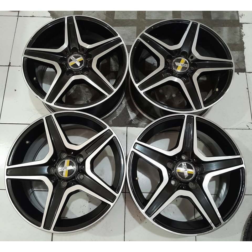 Velg Mobil Bekas HSR Rostock Ring 16 Lobang 5x112 // Ertiga,Grandmax,DLL